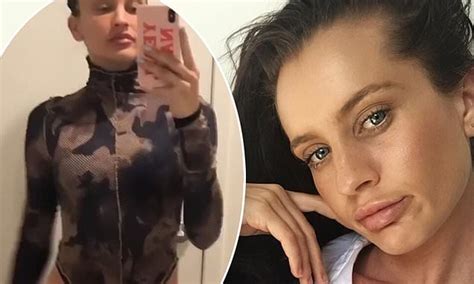 Former Married At First Sight Star Ines Basic Shows Off A Mysterious Tattoo Near Her Groin