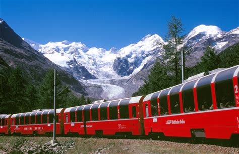 Bernina Express Najlep A Elezni Ka Proga Na Svetu Citylife