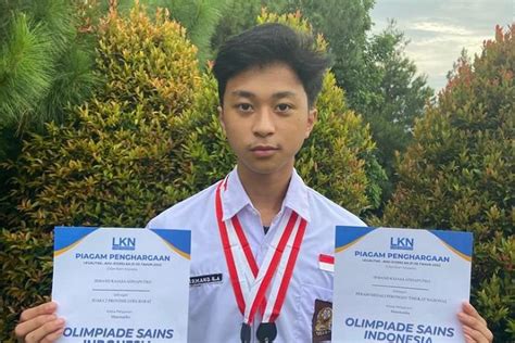 Siswa Sman Bandung Raih Juara Olimpiade Sains Nasional Tingkat Provinsi Bidang Matematika