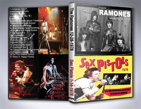 Dvd Concert Th Power By Deer 5001 Ramones And Sex Pistols 1978 Winterland Dvd5ntscpro Shot