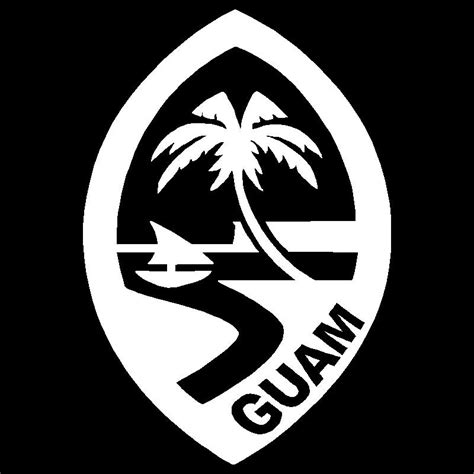 Great Seal Of Guam Vinyl Decal Weatherproof Sticker 8 Island Hafa Adai