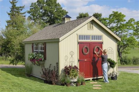 10 X 20 Williamsburg Colonial Garden Shed Panelized Kit Reviewfor Sale