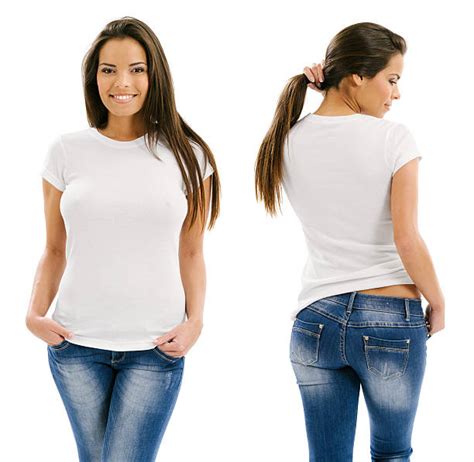 1200 Woman Jeans Front Back Stock Photos Pictures And Royalty Free