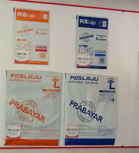 Gambar diambil dari laman web mypt3.com. Harga Plastik Pos Laju 2020