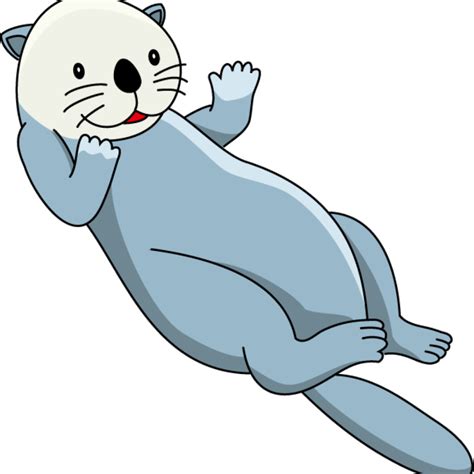 Download High Quality otter clipart swimming Transparent PNG Images png image