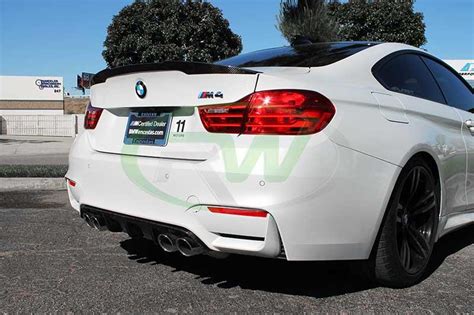 Bmw m4 carbon fiber lip. BMW F82 M4 Performance Style Carbon Fiber Trunk Spoiler