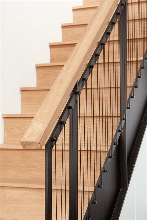 Minimal Contemporary Stairs And Balustrade In North London Fabricated