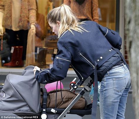 Doutzen Kroes Spends Quality Time With Daughter Myllena Mae In Amsterdam Daily Mail Online