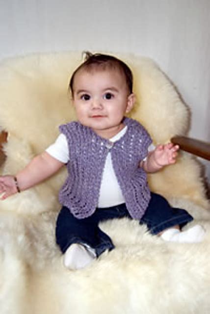 Ravelry Baby Girl Vest Pattern By Lorna Miser
