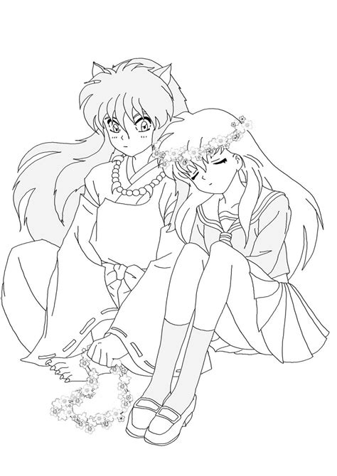 Llll➤ hundreds of printable demon coloring pages and books. Free Printable Inuyasha Coloring Pages For Kids