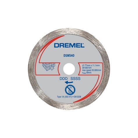 Dremel Sm540 3 In Saw Max Diamond Tile Cut Off Wheel