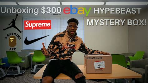 Unboxing 300 Ebay Hypebeast Mystery Box Youtube