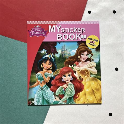 Disney Princess Sticker Book Please Read Description Before Purchase