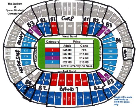Gallery Of Olympic Stadium Tickets And Olympic Stadium Seating Charts