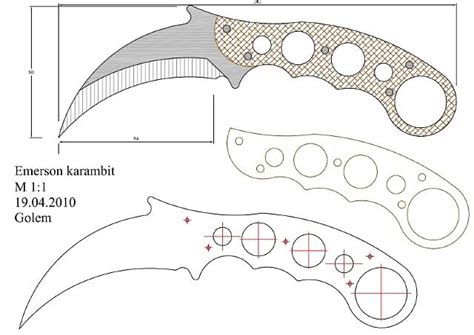 Knife Making Knife Knife Patterns