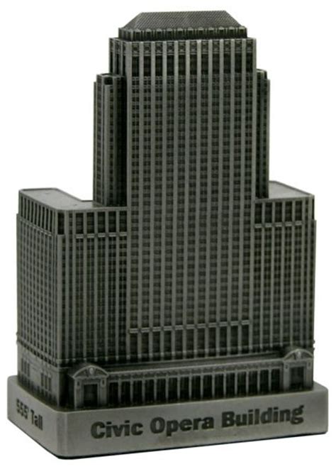 Replica Buildings Infocustech Civic Opera Building 150 Chicago 450