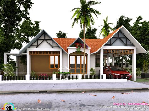 Superb Single Floor Home Kerala Home Design And Floor Plans