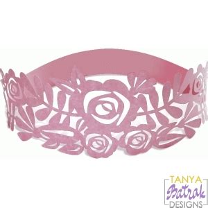 Download Flower Crown svg cut file for Silhouette, Sizzix, Sure ...