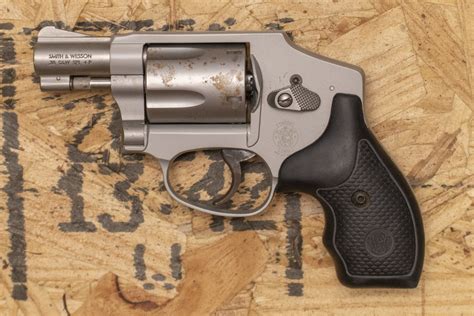 Smith And Wesson 642 2 Airweight 38 Special P Police Trade In Revolver