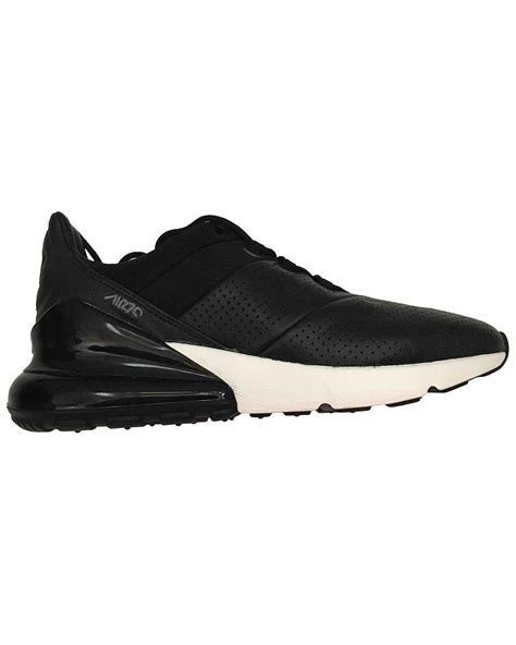 Nike Air Max 270 Leather Low Trainers In Black For Men Lyst