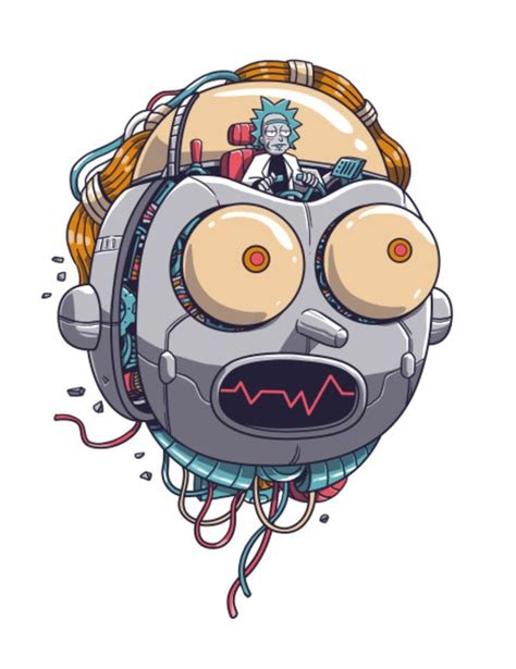 Rick And Morty X X Machina Rick And Morty Characters Rick And Morty