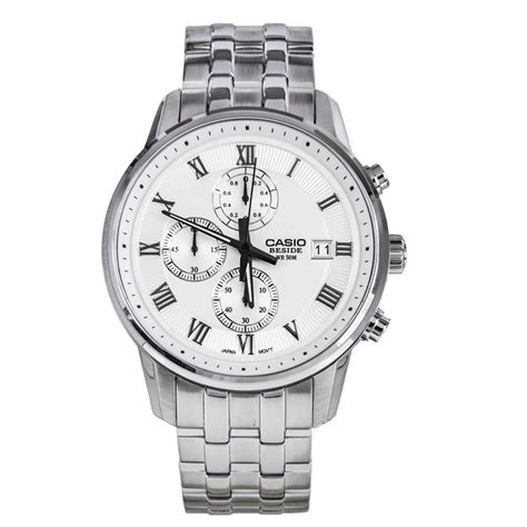 Casio Beside Chronograph Stainless Steel Watch Bem 511d 7avdf Shoppersbd