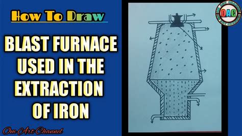 How To Draw Blast Furnace Easily Blast Furnace Used In The Extraction