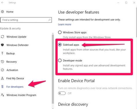 How To Sideload Third Party Apps On Windows 10 Apps For Windows 10