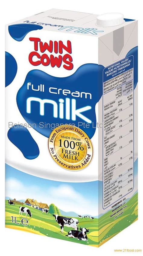 Twin Cows Full Cream Milksingapore Price Supplier 21food