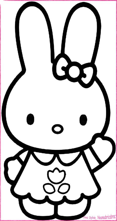 Dessin manga facile à réaliser pour la saint valentin. Coloriage Bébé Animaux Trop Mignon Ides De Dessin De Lapin ...