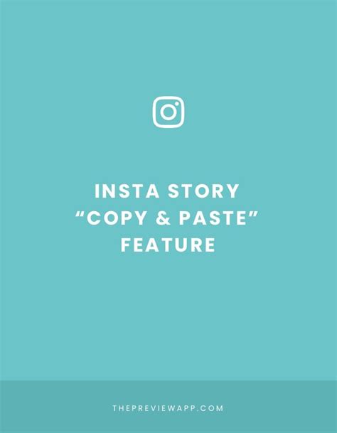 Insta Story Trick The Copy And Paste Feature Insta