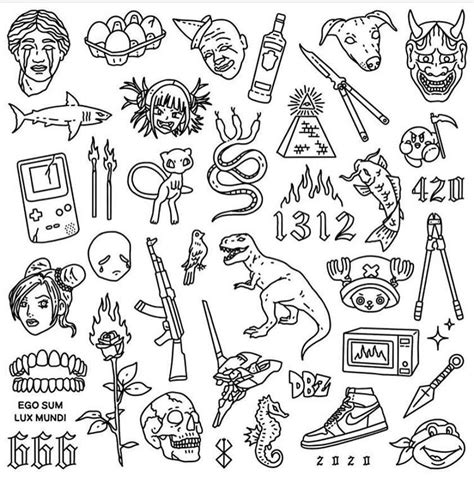 Details More Than 82 Minimalist Tattoo Flash Incdgdbentre