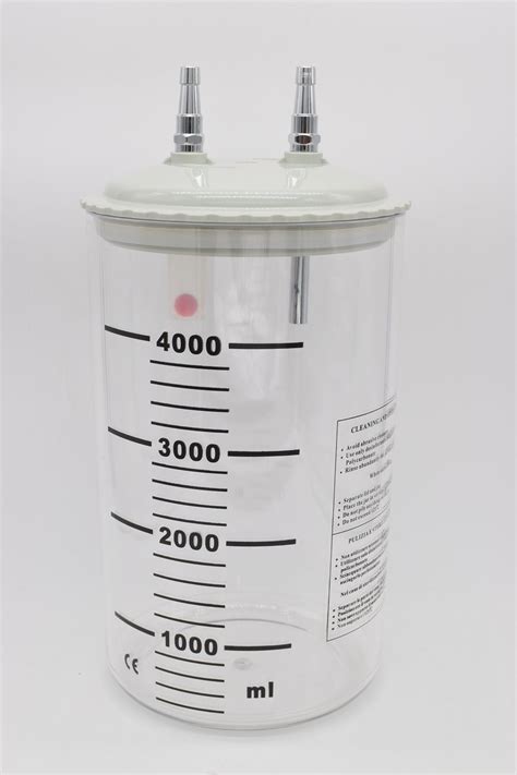 Wall Mounted Medical Suction Canister Suction Jar Suction Bottle Used