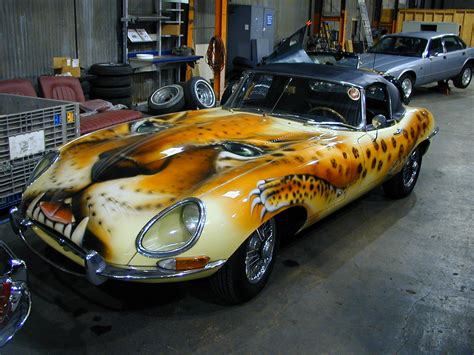 Cool Jaguar Paint Job