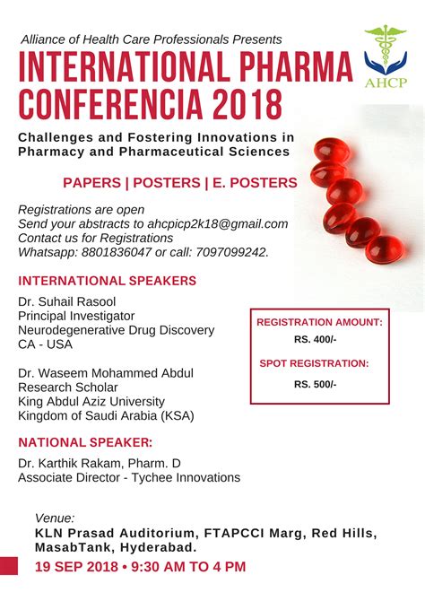 International Conference On Challenges And Fostering Innovations In Pharmacy And Pharmaceutical
