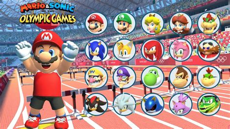 Mario Sonic At The Olympic Games Tokyo All Character M