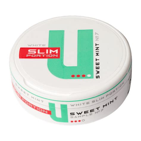 It is generally known that stimulation of nicotinic acetylcholine receptor in the brain will enhance cognitive function (which is similar to piracetam in some people). Buy U SAMPLE No 7 Slim Sweet Mint Snus | 38.90€ / 10 tins