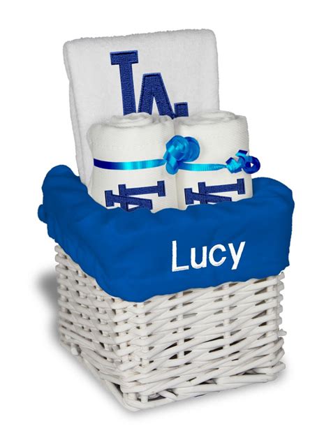 Along with gourmet food, gifting kosher offers fine kosher wine. Personalized Los Angeles Dodgers Small Gift Basket | MLB ...