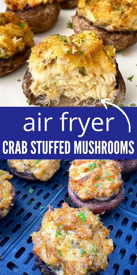 Maybe you would like to learn more about one of these? Air Fryer Crab Stuffed Mushrooms - Fit Slow Cooker Queen