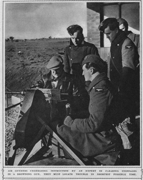 Air Gunner Training Clearing Stoppages In A Browning Gun Flickr