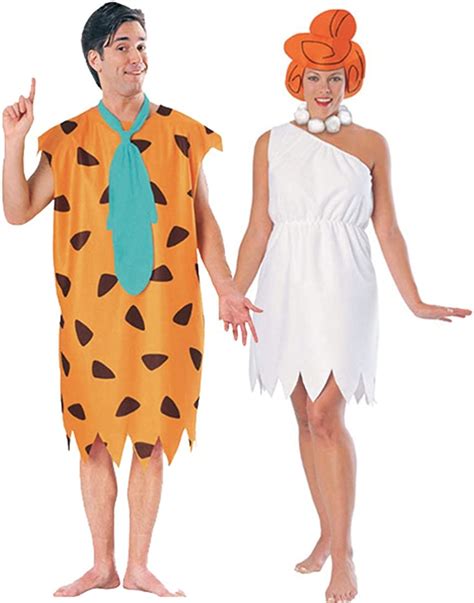 Fred And Wilma Flintstone Costume Set Amazonca Clothing And Accessories
