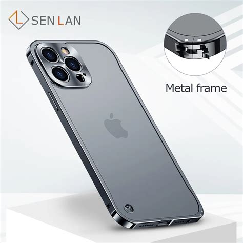 Luxury Metal Frame Lens Protection For Iphone 12 13 Mini Pro Max
