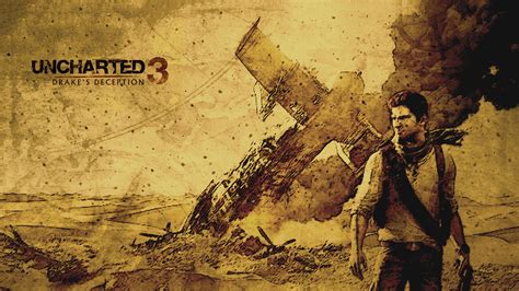 Download Nathan Drake Video Game Uncharted 3 Drakes Deception 4k