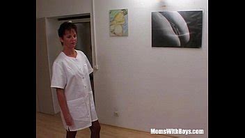MILF Nurse Sexy Stockings Office Fucked Two Doctors XVIDEOS COM