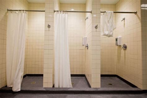 as schools install more private stalls popularity of open showers goes down the drain
