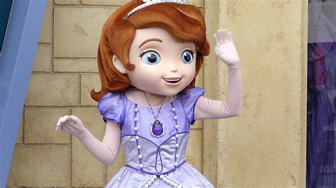 Princess Sofia The First Meet And Greet At Disneylands California