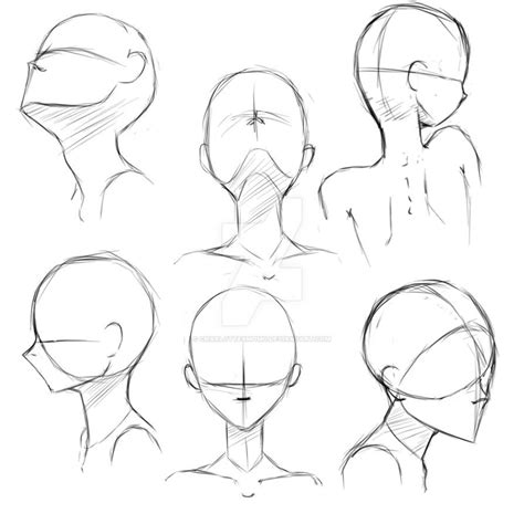 Drawing Head Angles At Explore Collection Of