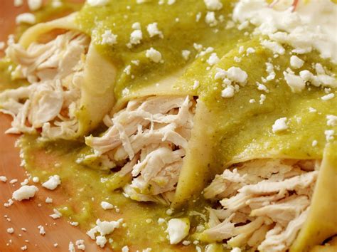 rotisserie chicken enchiladas with salsa verde recipe