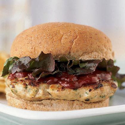 Cilantro Turkey Burgers With Chipotle Ketchup Try These Cilantro