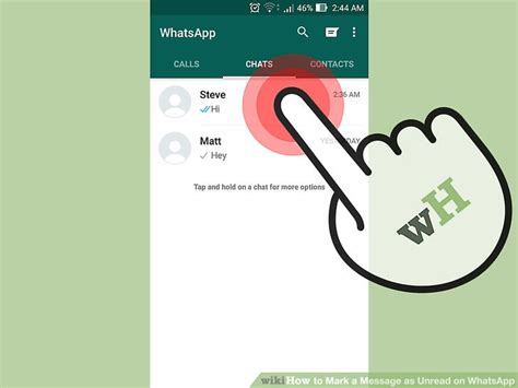 How To Mark A Message As Unread On Whatsapp 8 Steps